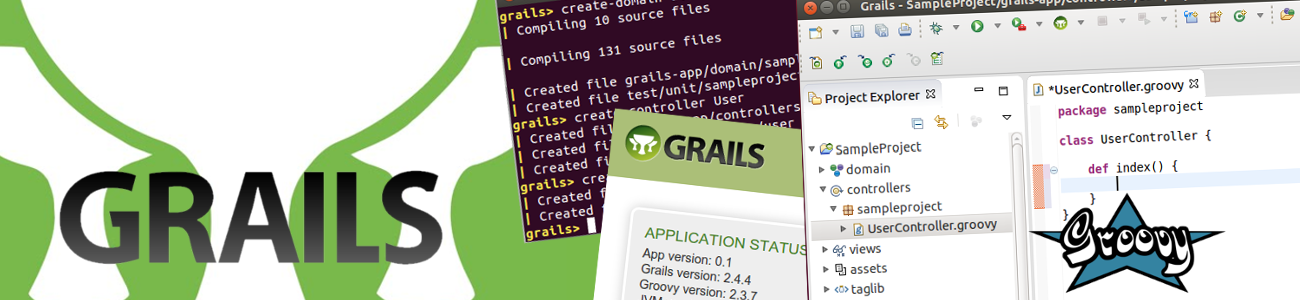 Grails – Groovy On Rails first project